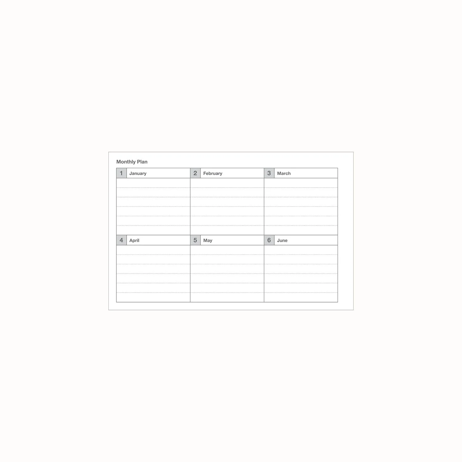 Organiseur Weekly bleu – Image 5