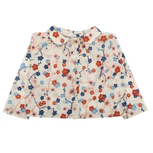 Blouse Nolan cherry flower