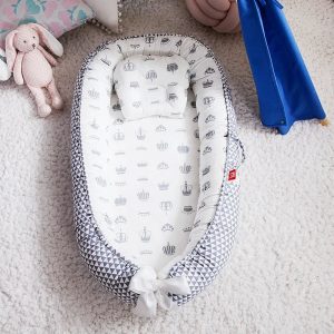Réducteur de Lit Bébé Couronne Confort et Sécurité
