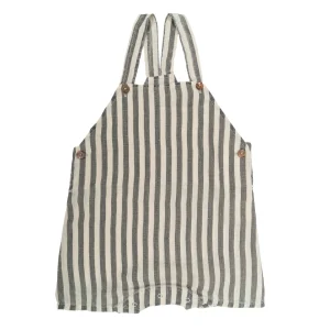 Combishort Savin en lin Rayures