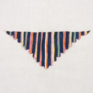 Foulard Scallop moonlight stripe