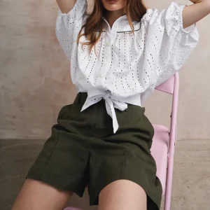 Short EMME en lin et coton - KOMODO