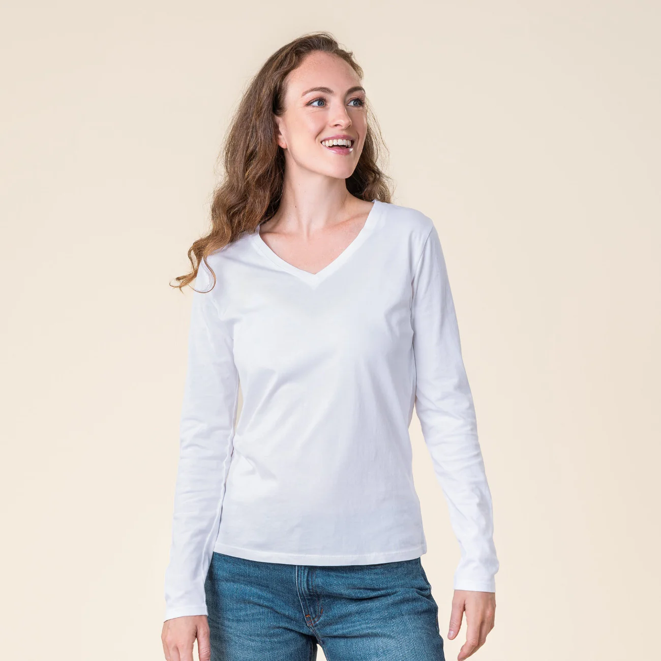 T-shirt à manches longues TARANA 100% coton bio - LIVING CRAFTS – Image 6