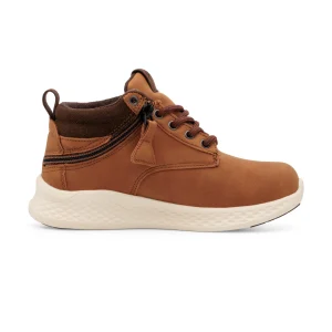 Friendly Shoes (Kids) - Scout Zip-Up Boot Desert Spice