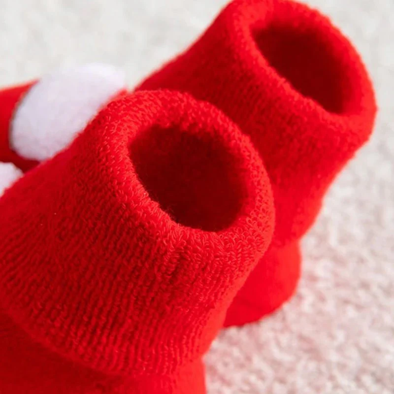 Chaussettes Bébé de Noël Antidérapantes – Image 7