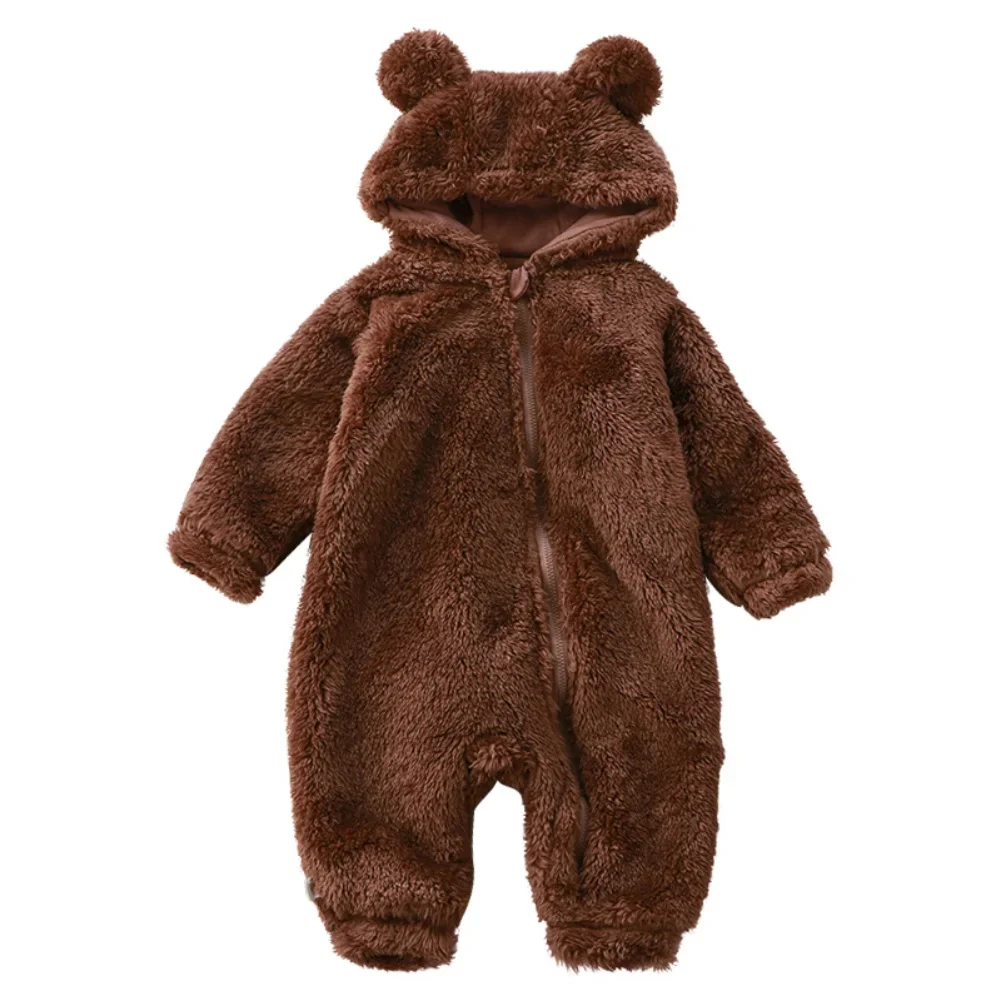Combinaison Polaire Hiver Bébé Ourson – Image 8
