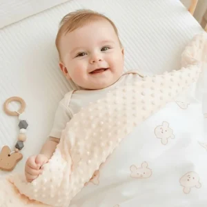 Doudoune Bébé Motif Ourson/Lapin - Cocooning