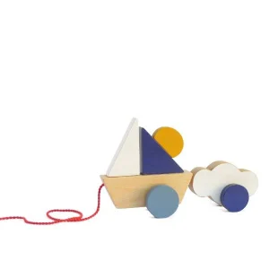 Bateau et nuage à tirer