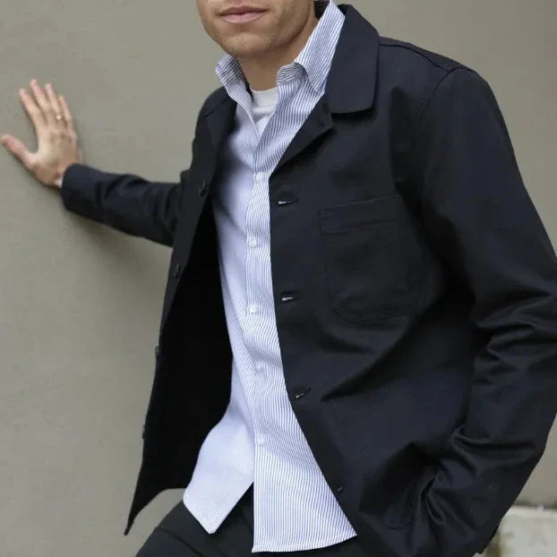 Chemise GRAHAM en laine mérinos - ADRESSE PARIS – Image 2