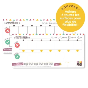Tableaux magnétiques autocollants