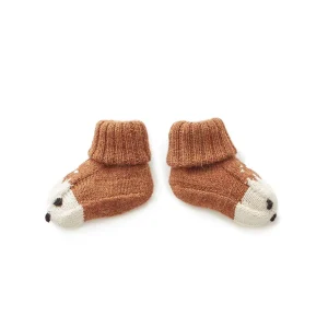 Chaussons Bambi en baby alpaga