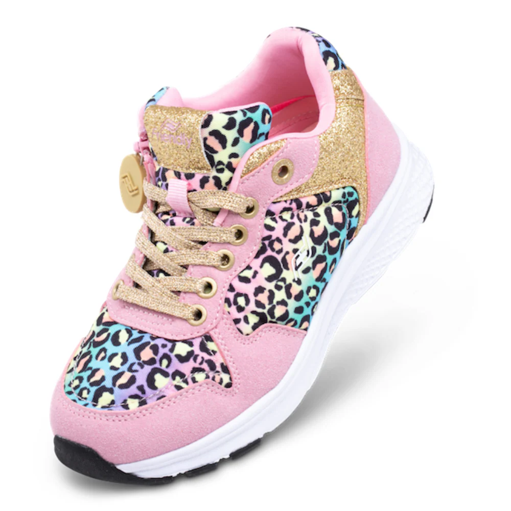 Friendly Shoes (Kids) - Excursion Rainbow Leopard - CLEARANCE – Image 3