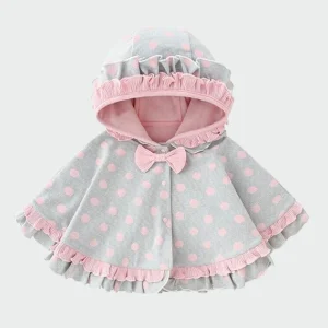 Poncho Capuche Bébé