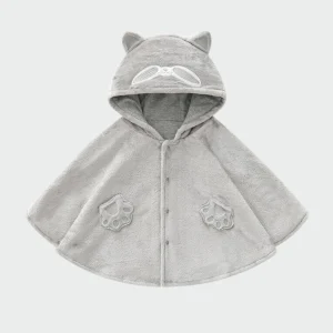 Poncho Enfant Chat