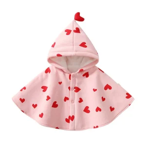Poncho Enfant Cœur