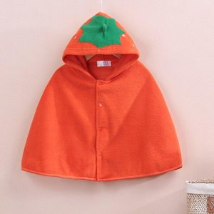 Poncho Enfant Tomate