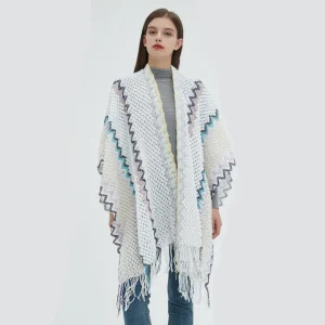 Poncho Ethnique Femme
