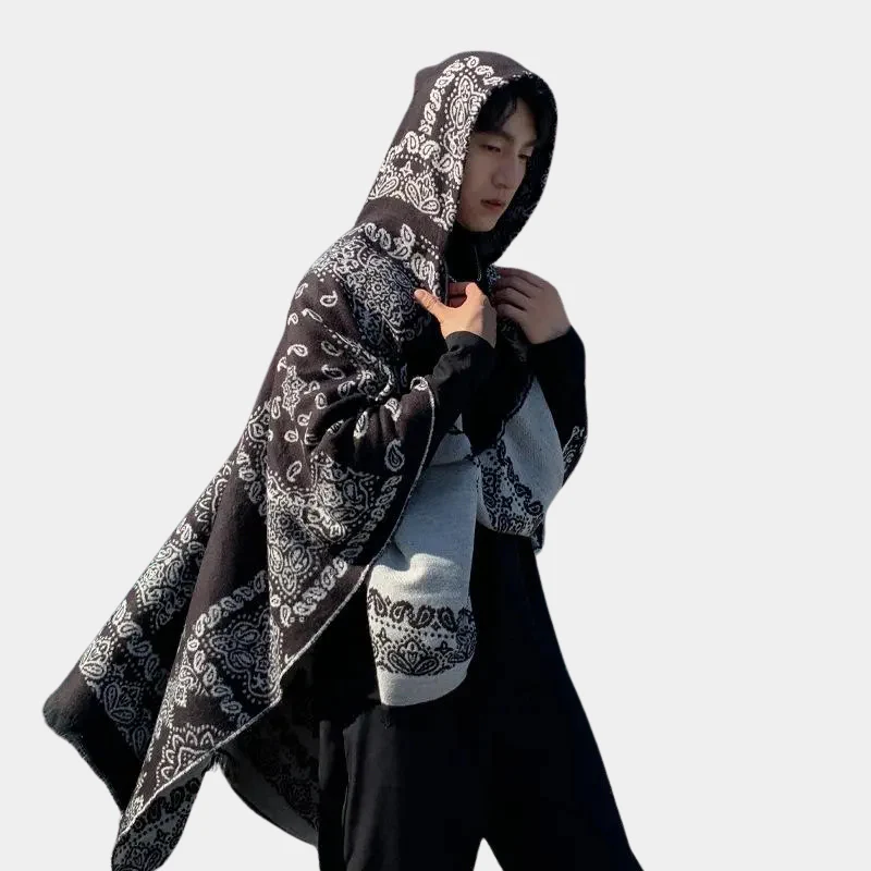 Poncho Homme avec Capuche – Image 5