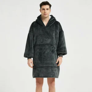 Poncho Homme Polaire