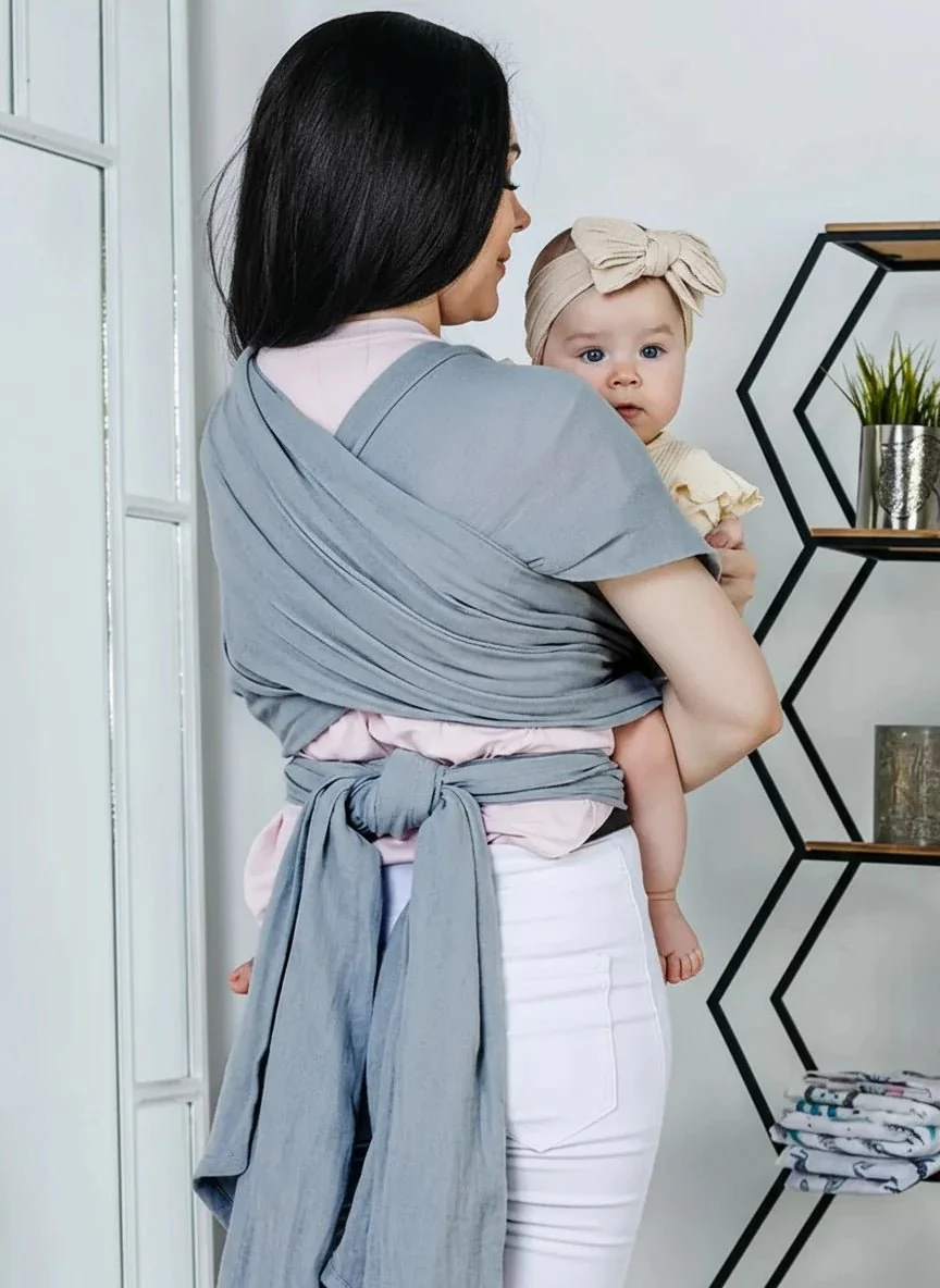 Porte-Bébé Élastique Ergonomique pour Nouveau-né | KaliNatur™ – Image 2