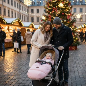 Chancelière bébé universelle imperméable & chaude