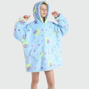 Sweat Plaid Enfant Poney Lune