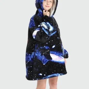 Sweat Plaid Enfant Univers