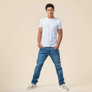 T-shirt lot de 2 TAWIN 100% coton bio - LIVING CRAFTS