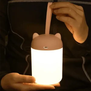 Veilleuse tactile LED portable et rechargeable par USB