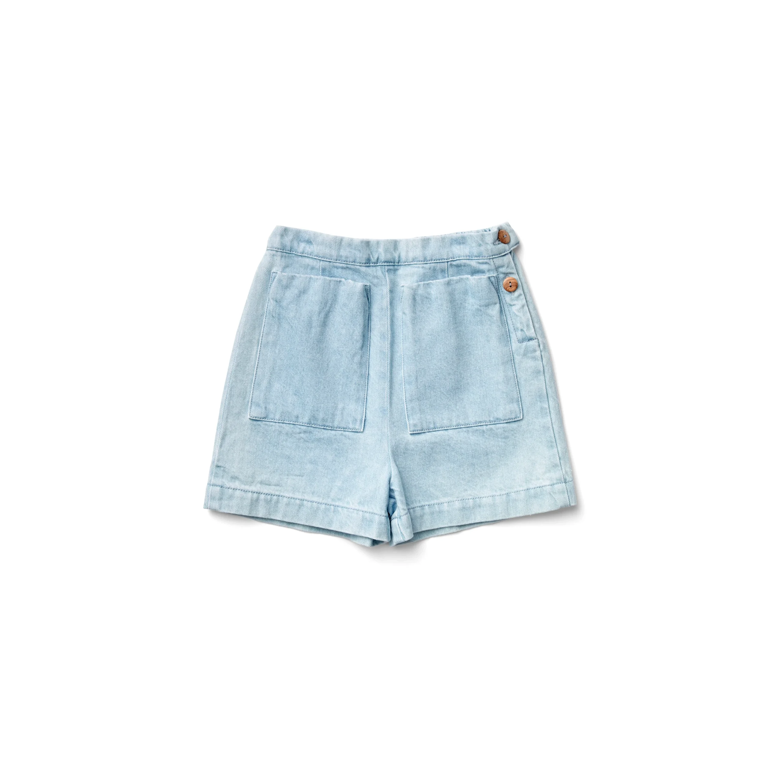 Short Odile light denim